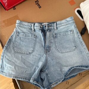 Light Blue Denim Women's Jean Shorts